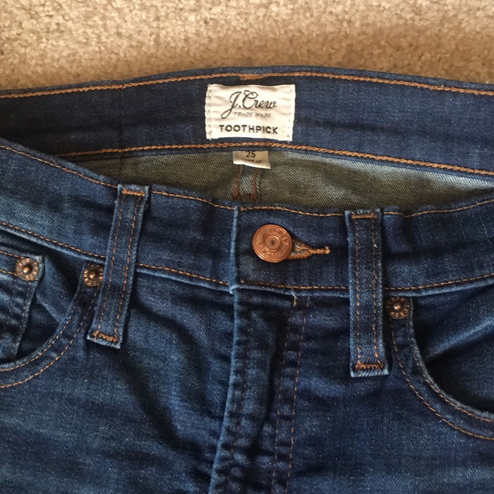 J Crew Toothpick Jeans - Picture 5 of 5